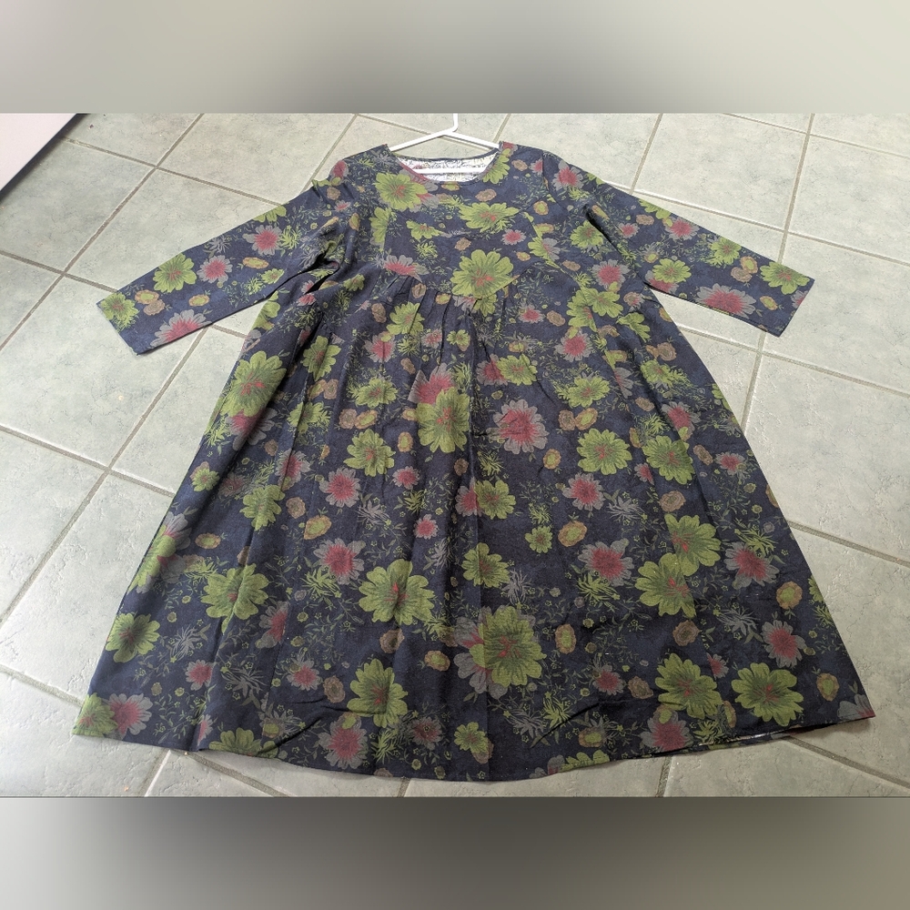 NWOT Linen Boho Dress SIZE xl